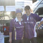 Sgt Jill Gibson and a member from her police team