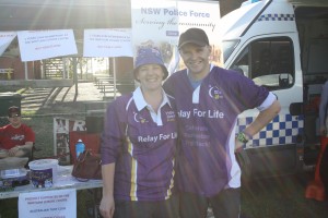 Sgt Jill Gibson and a member from her police team