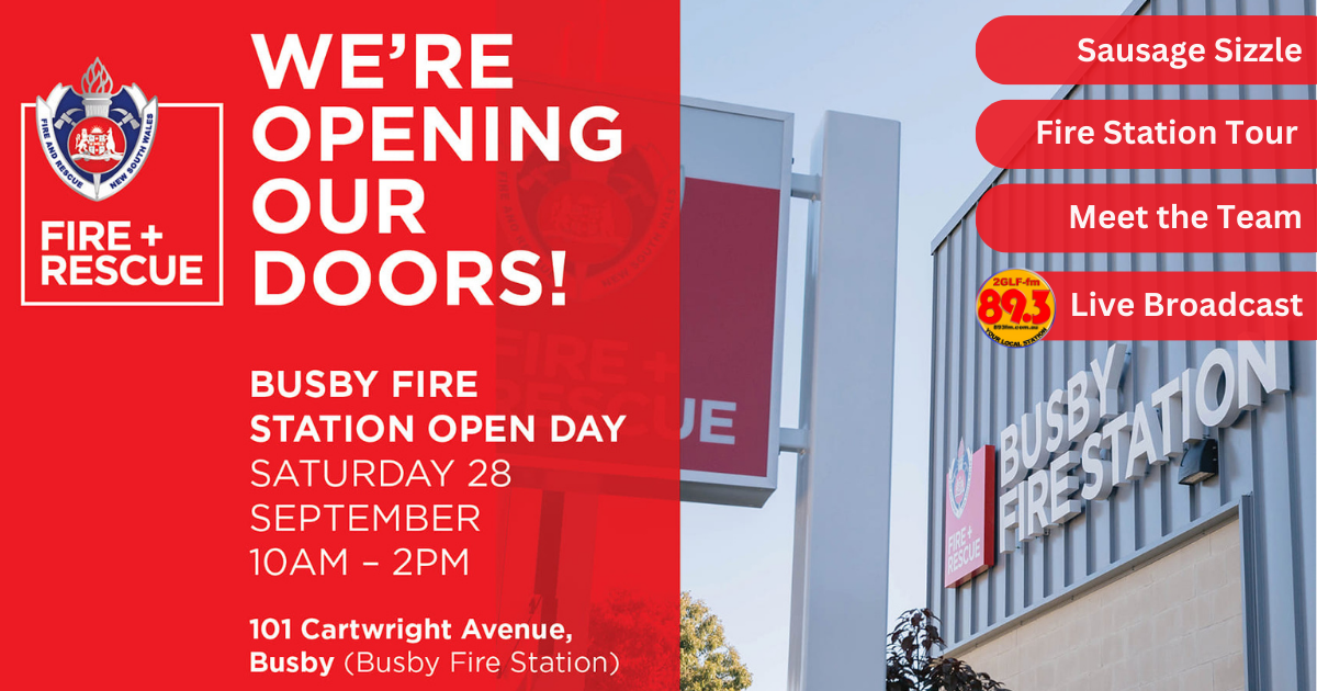 Featured image for “Busby Fire Station Opens The Doors”